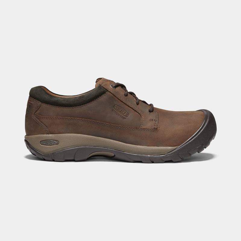 Keen Austin Casual Waterproof Mens Casual Shoes Brown Sale (1409-TRXSH)